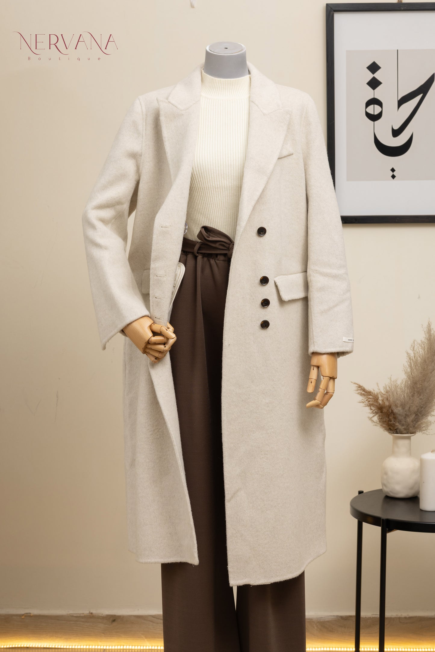 جاكيت جوخ بني بيج