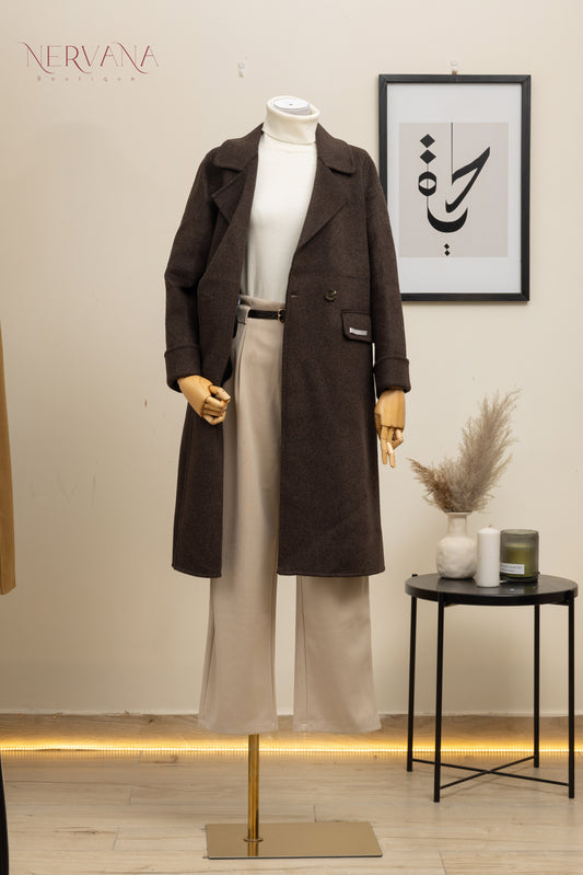 جاكيت جوخ بني