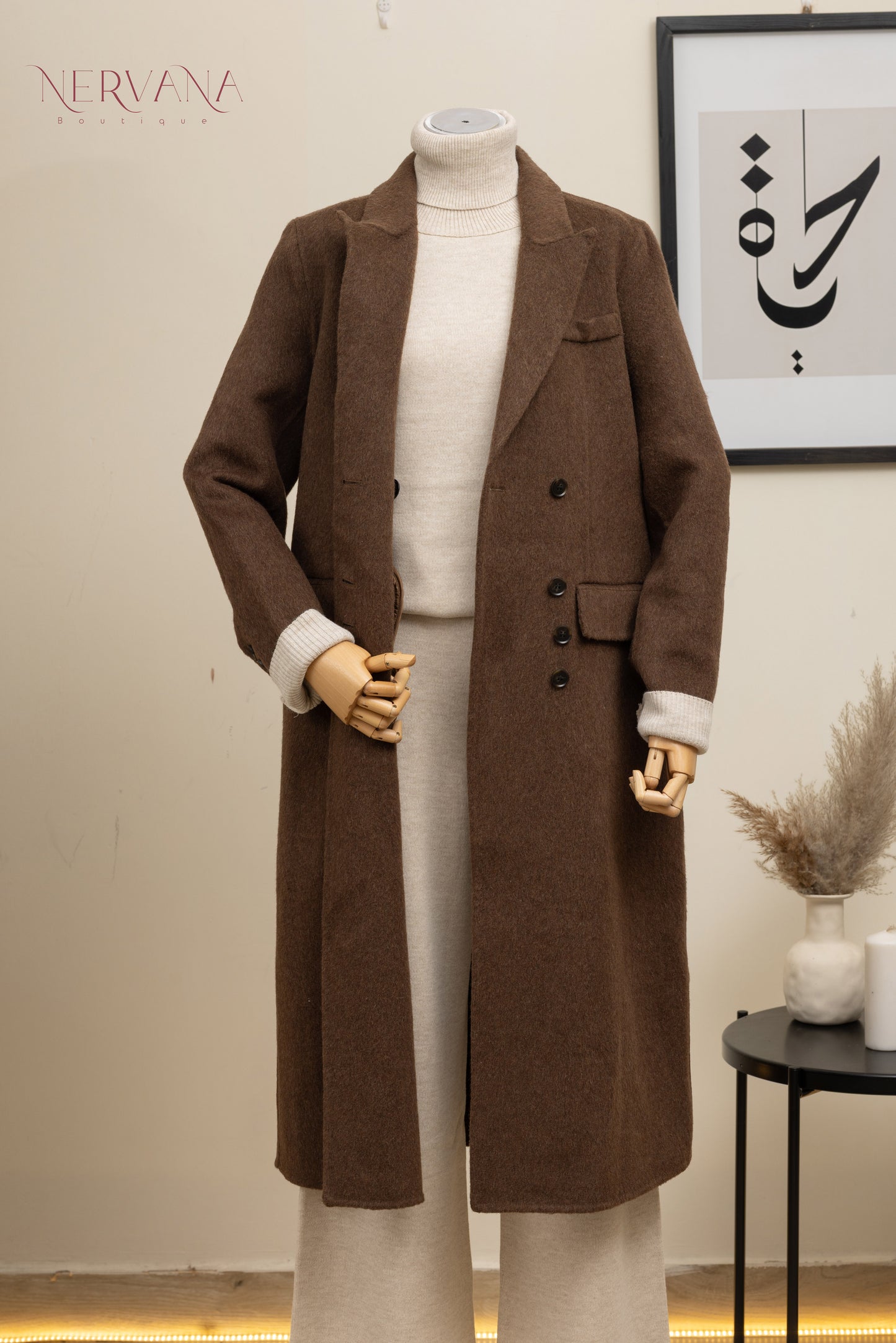 جاكيت جوخ بني بيج