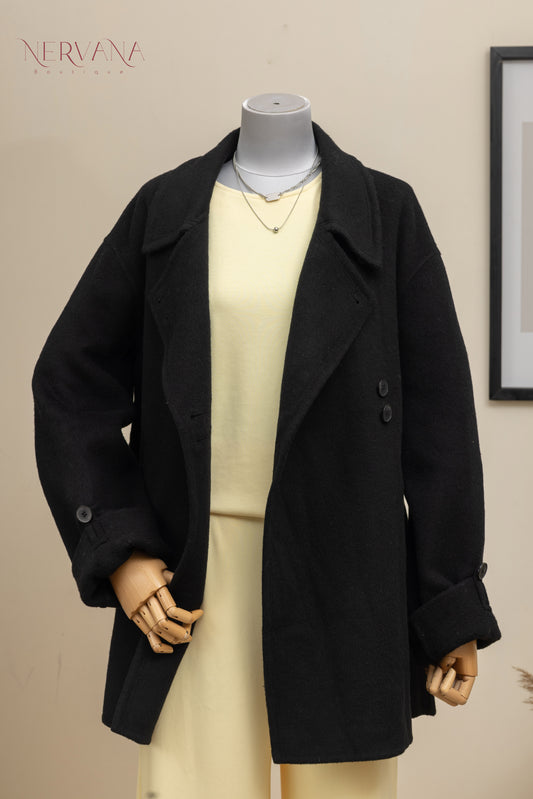 جاكيت اسود جوخ