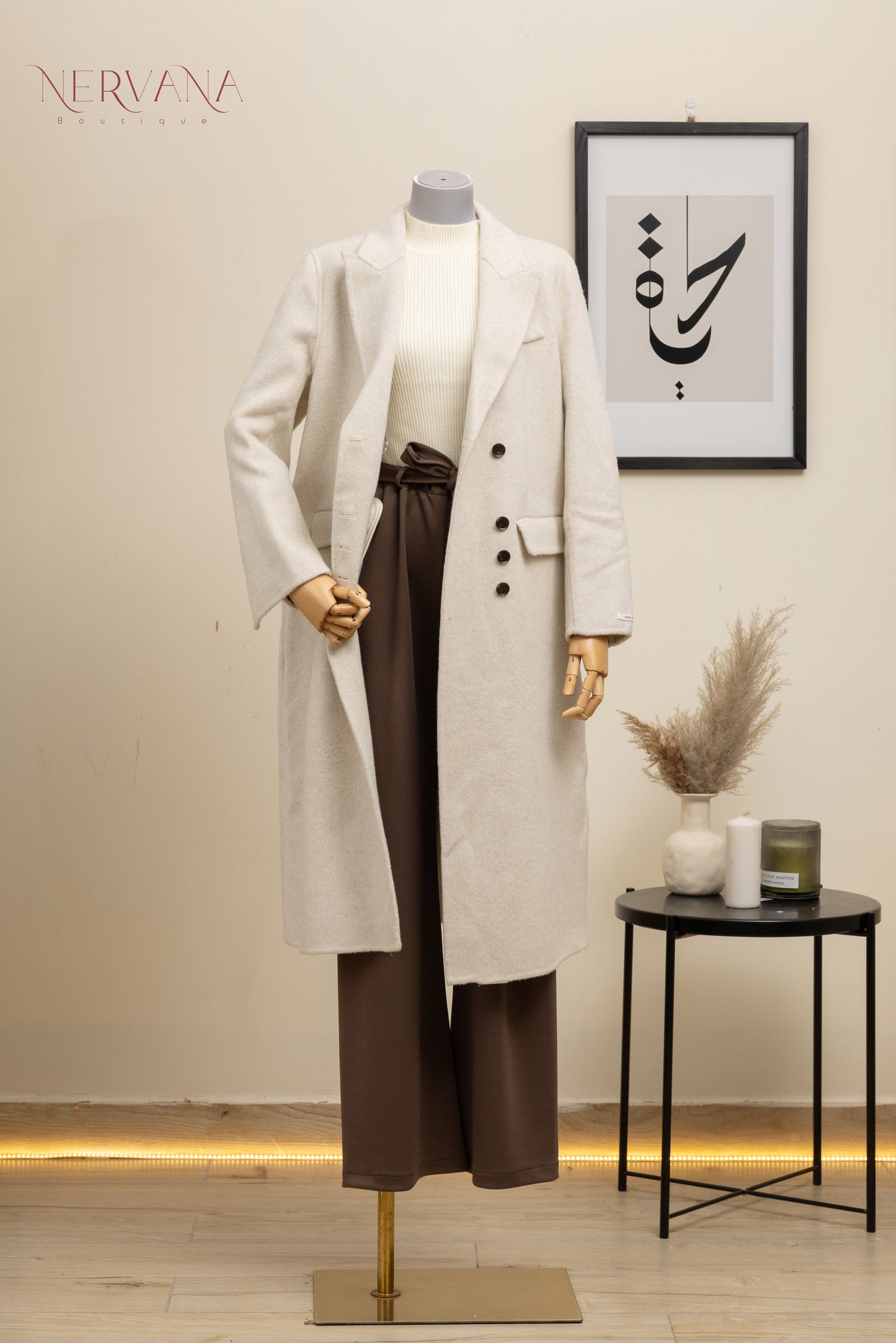 جاكيت جوخ بني بيج